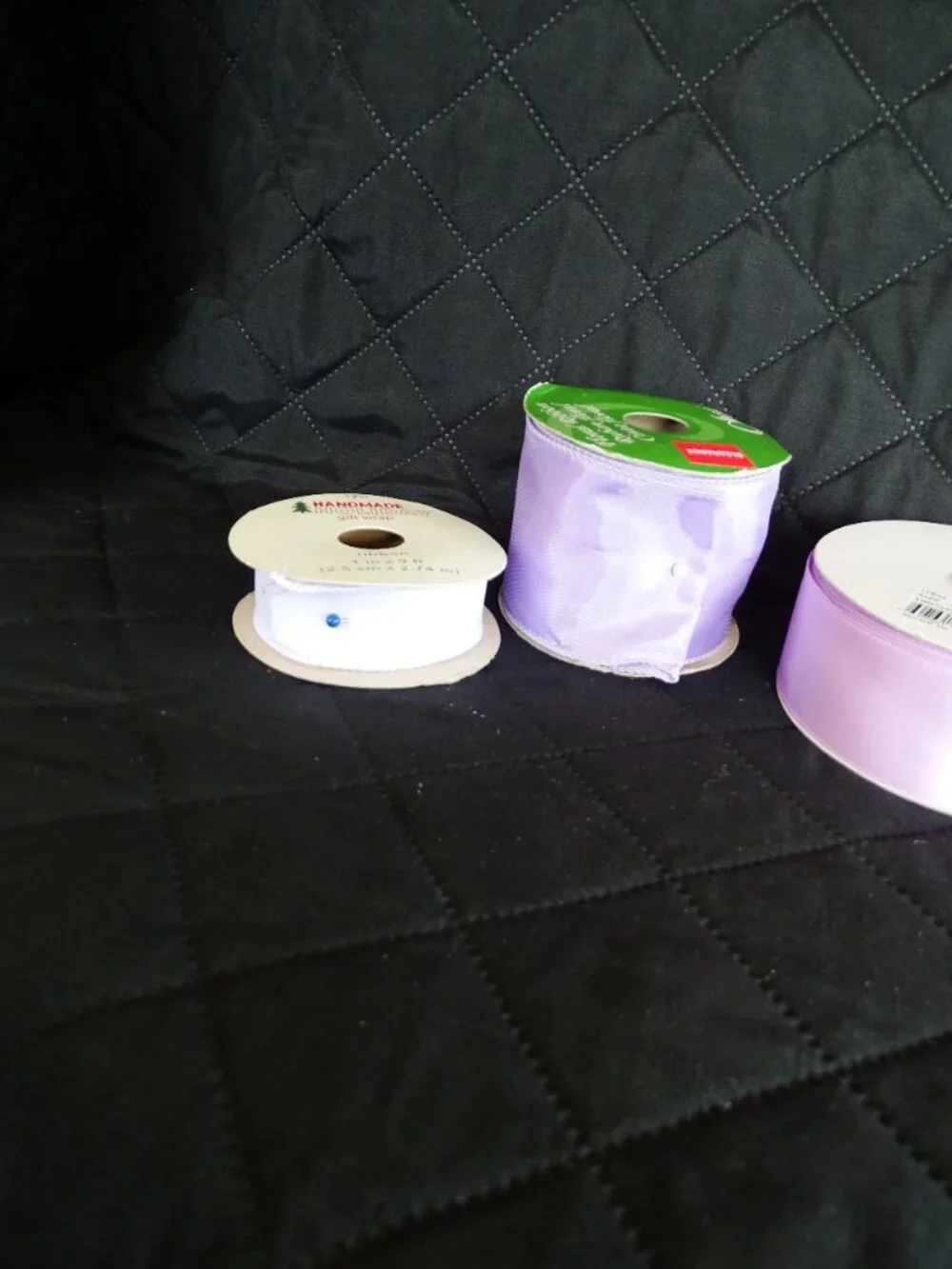Four Rolls of Decorative Ribbon